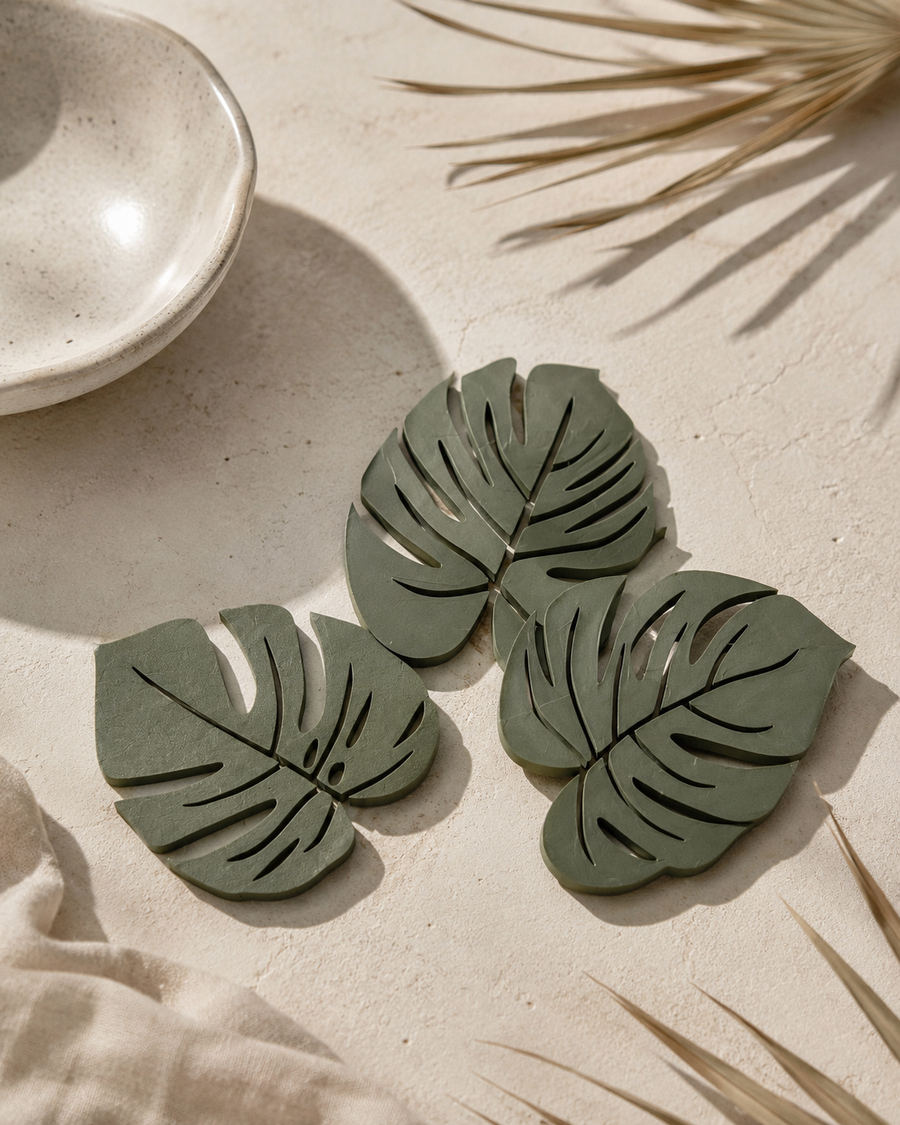 Leaf Coasters