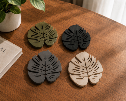 Leaf Coasters