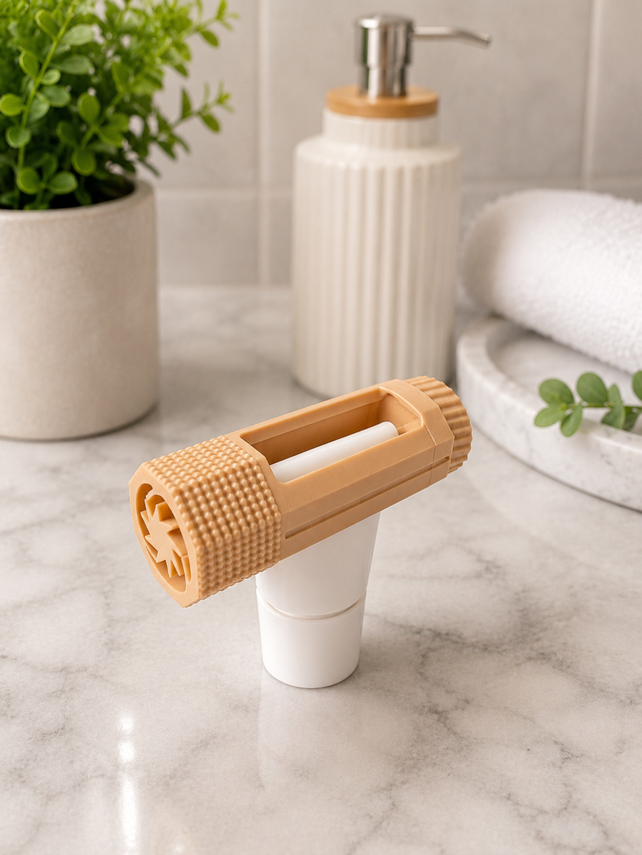 GripRoll Ratchet Toothpaste Winder