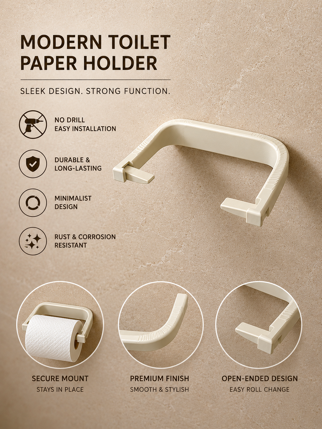 FlexRoll Wall Mount